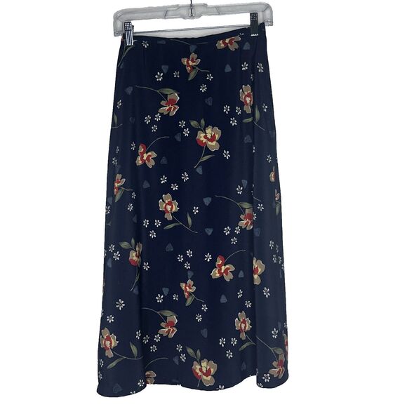 Maggie Lawrence Dresses & Skirts - Vintage Maggie Lawrence Floral Midi Skirt Women Lightweight Boho Cottagecore Sz0
